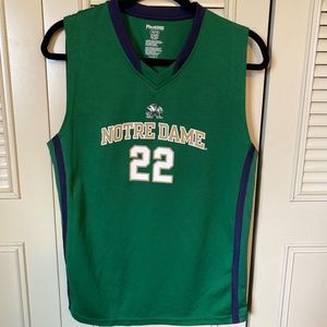 Norte Dame basketball jersey